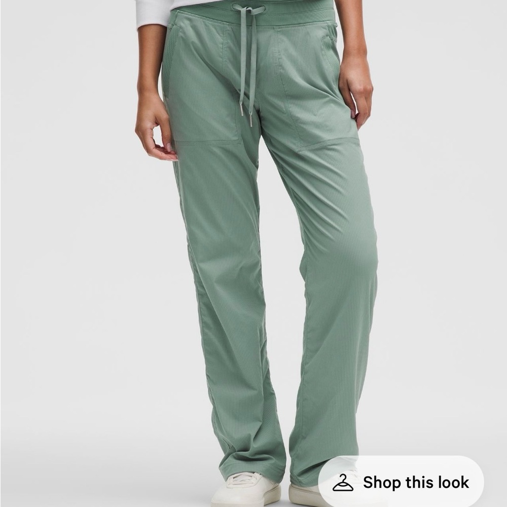 lululemon athletica Sage Green Track Pants